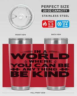 In a world Style 48#- autism- Tumbler