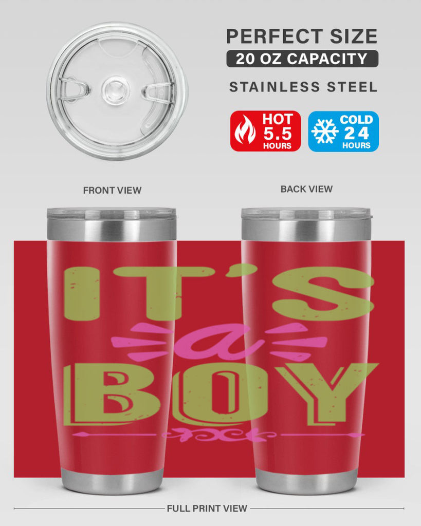 Its A Boy Style 187#- baby- tumbler