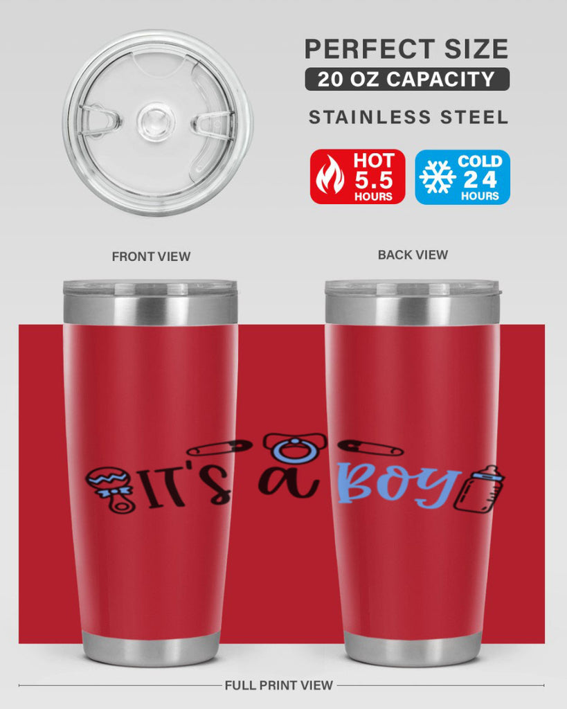 Its A Boy Style 80#- baby- tumbler