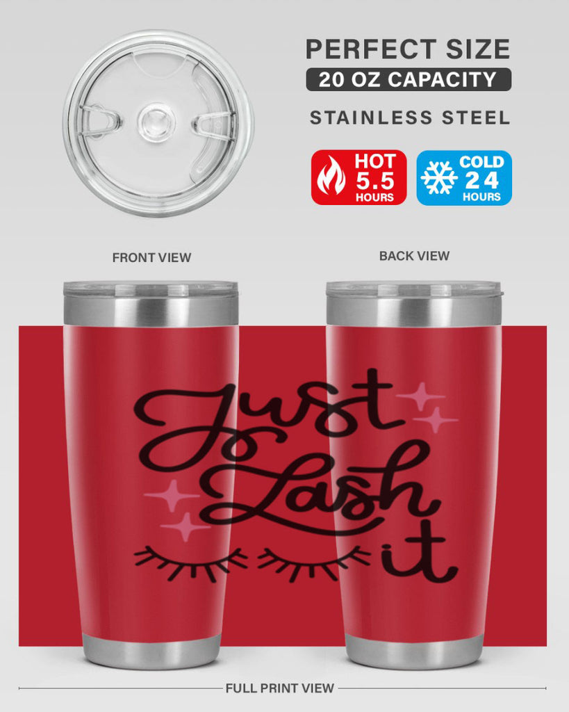 Just Lash It Style 76#- make up- Tumbler
