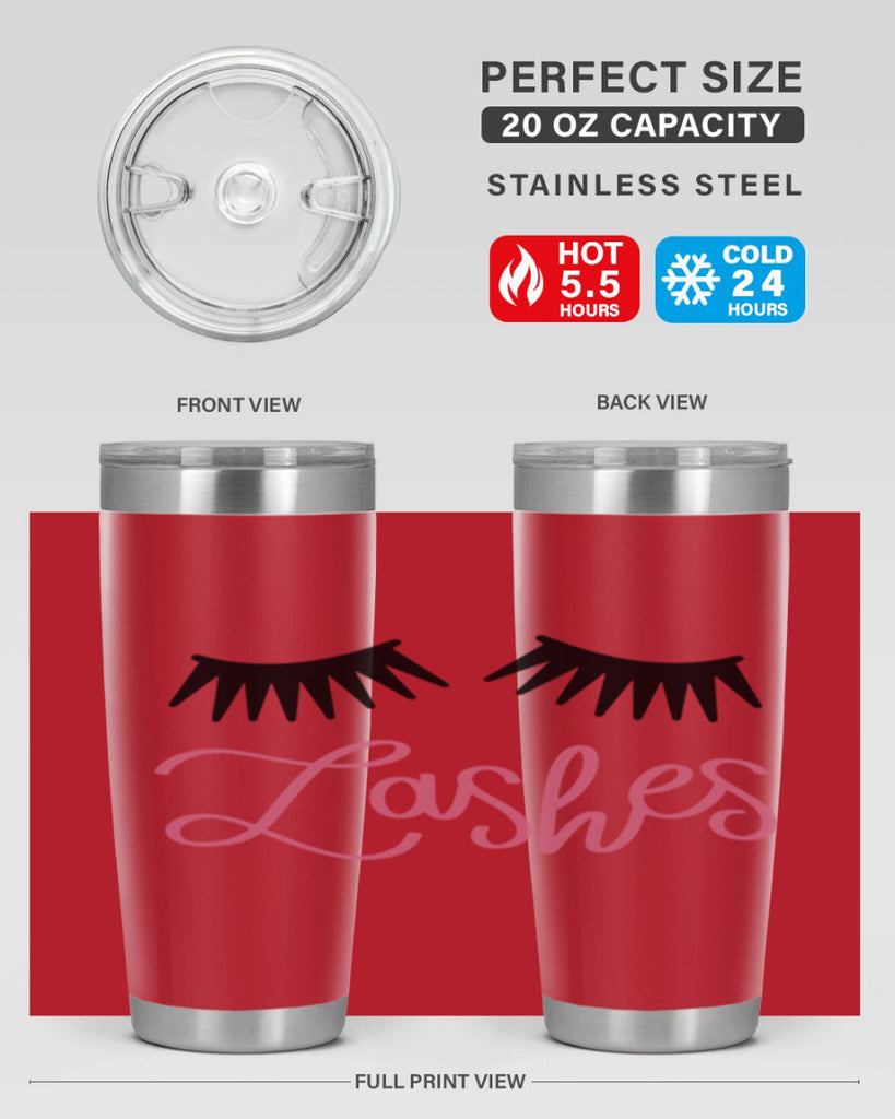 Lashes Style 69#- make up- Tumbler