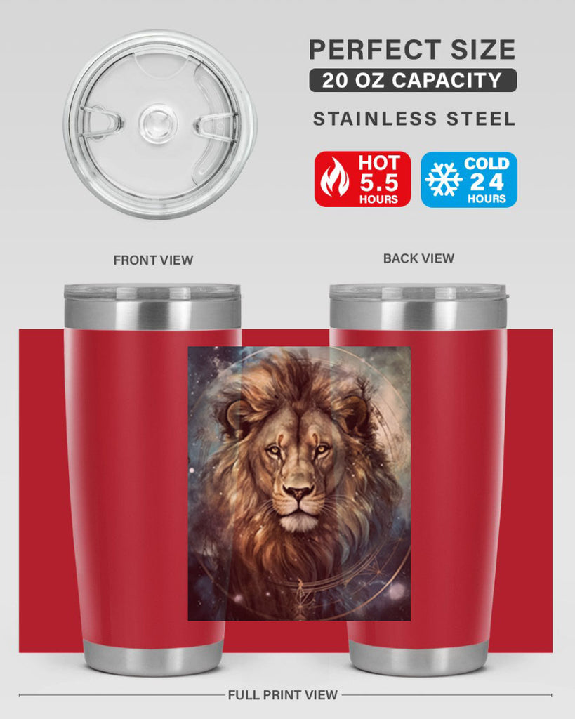Leo 58#- zodiac- Tumbler