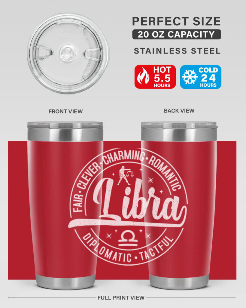 Libra 324#- zodiac- Tumbler
