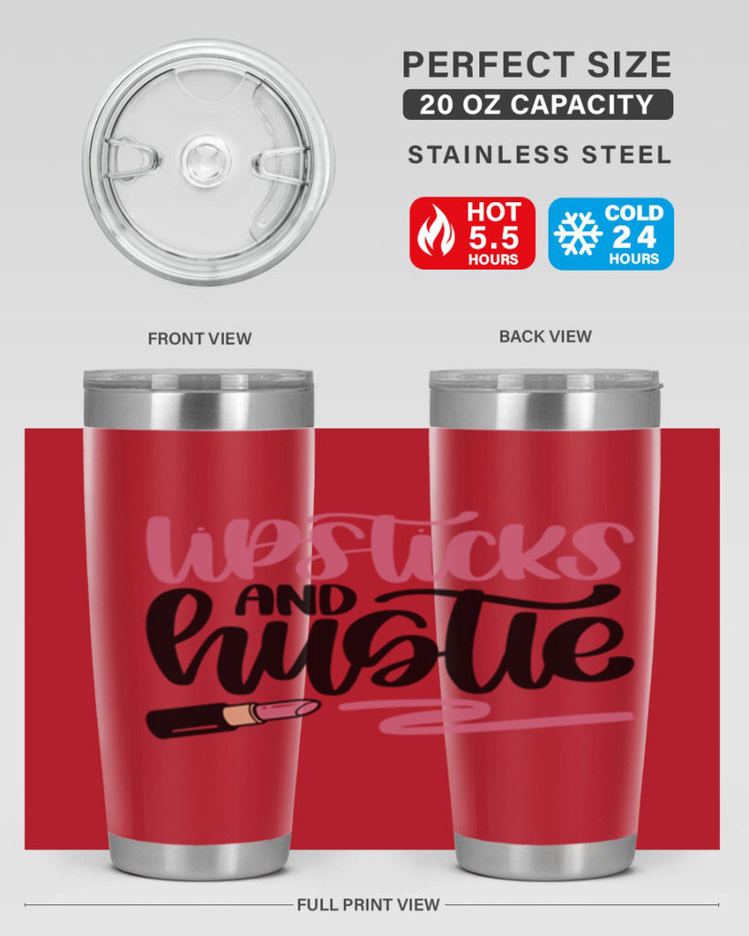 Lipstick And Hustie Style 58#- make up- Tumbler