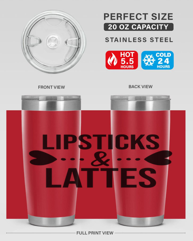 Lipsticks Lattes 114#- fashion- Cotton Tank