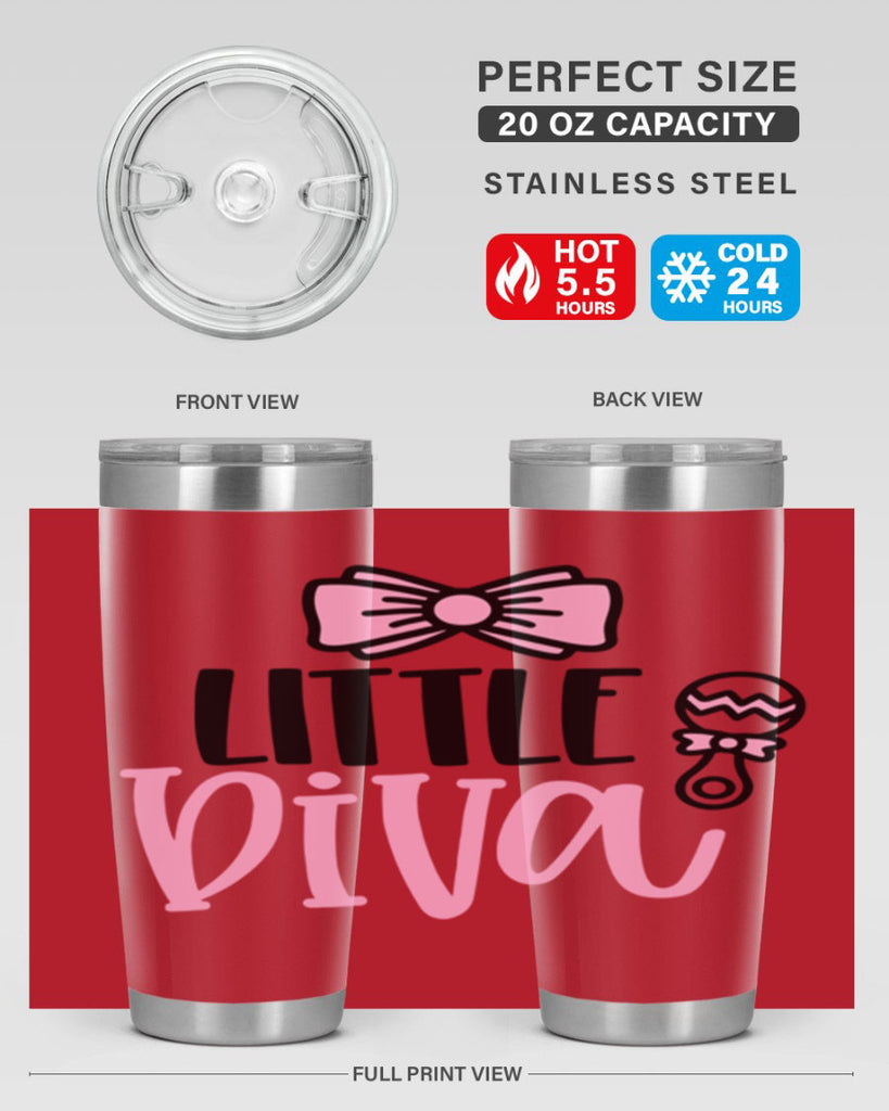 Little Diva Style 63#- baby- tumbler