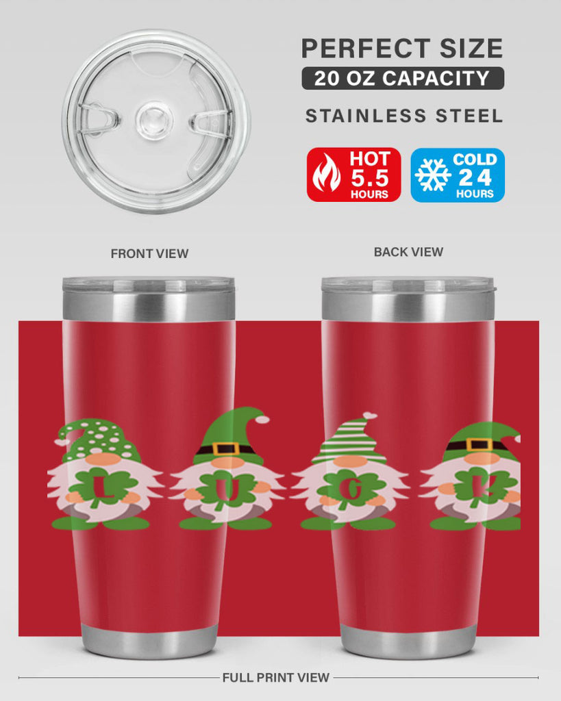 Luck Style 62#- St Patricks Day- Tumbler