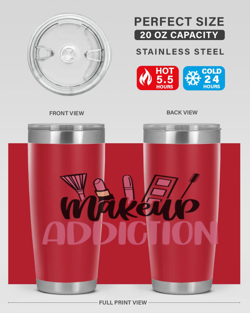 Makeup Addiction Style 54#- make up- Tumbler
