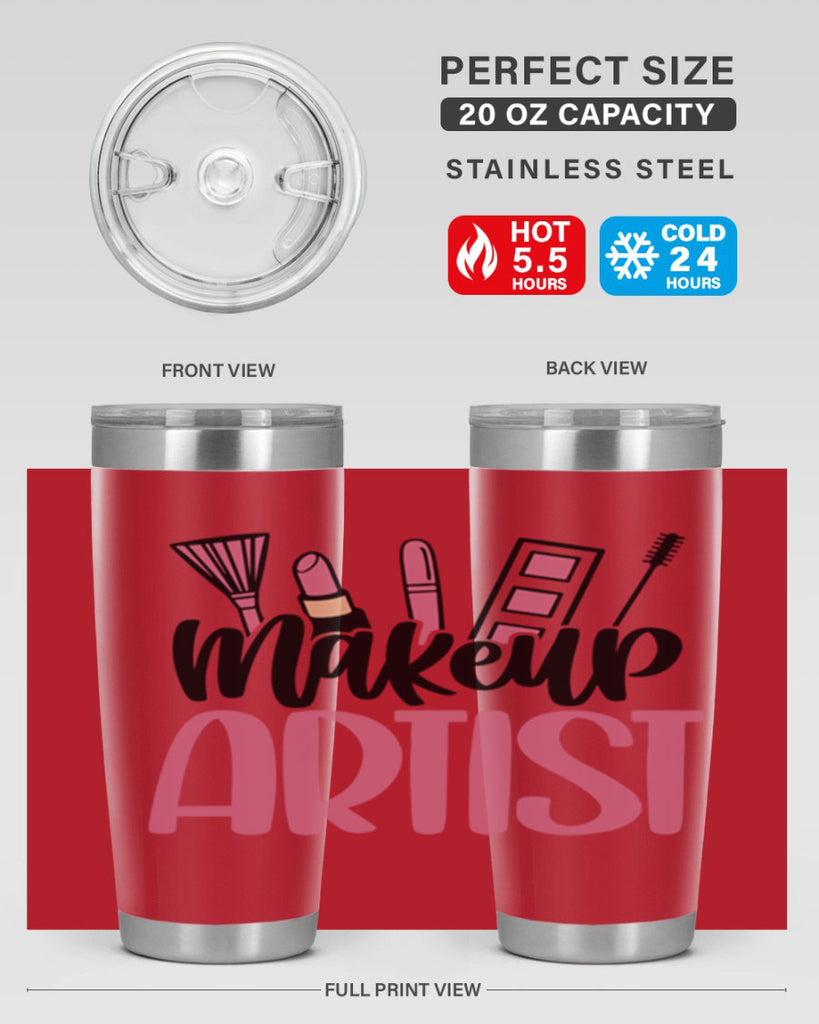 Makeup Artist Style 52#- make up- Tumbler