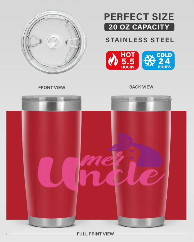Mer Uncle 347#- mermaid- Tumbler