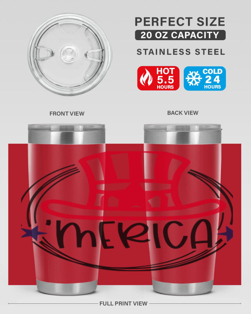 Merica Style 138#- Fourt Of July- Tumbler