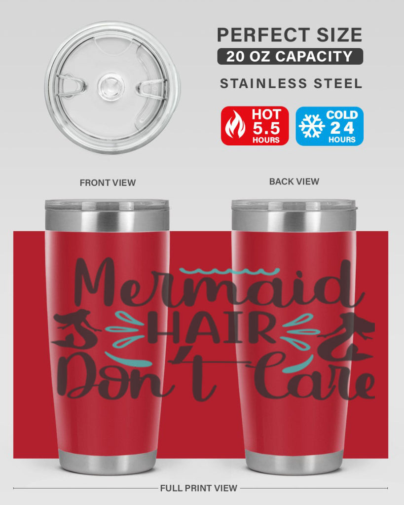 Mermaid Hair Don’t Care 359#- mermaid- Tumbler