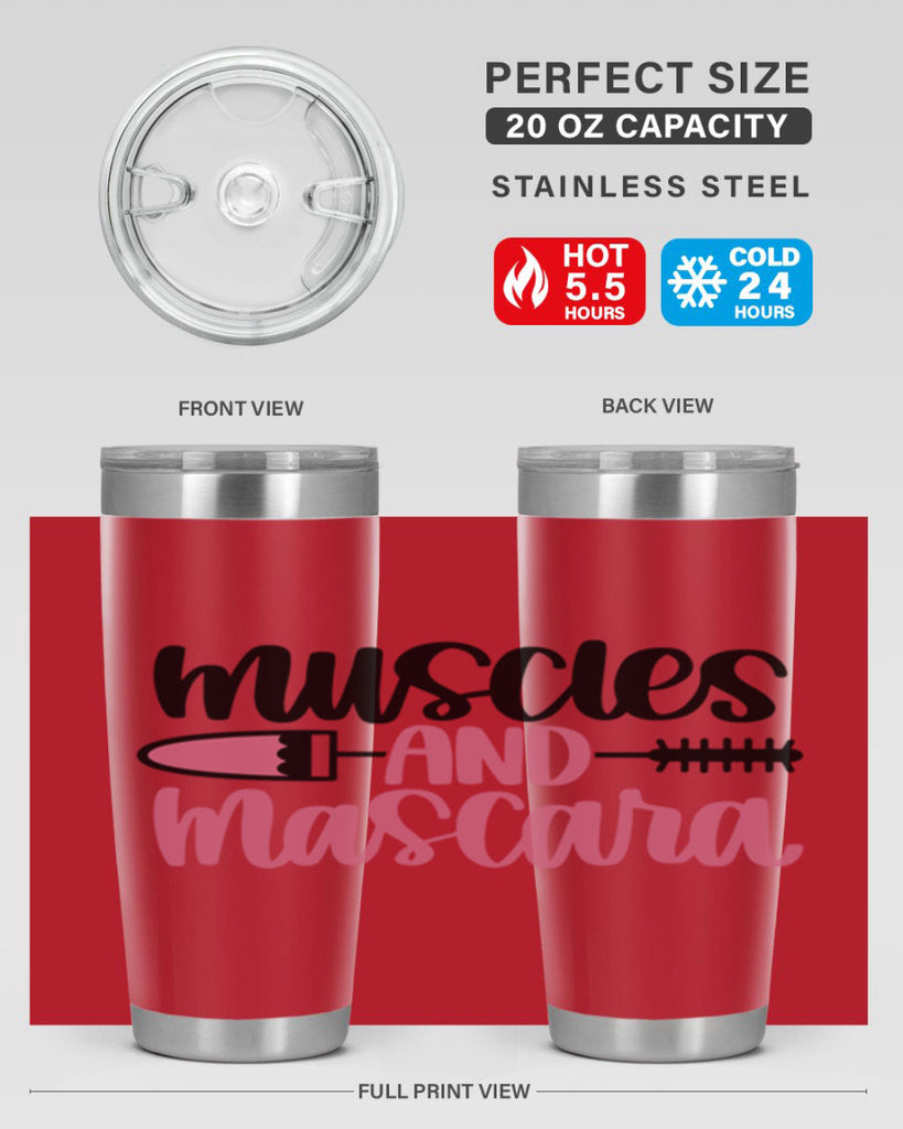 Muscles And Mascara Style 35#- make up- Tumbler