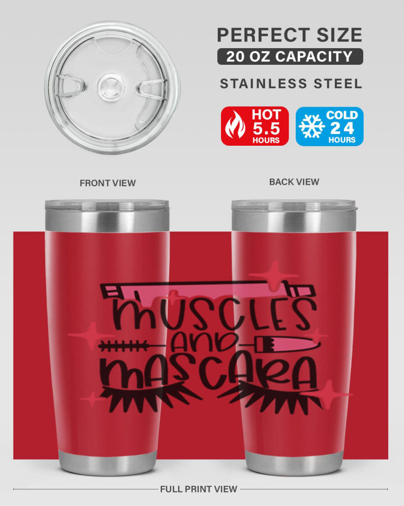 Muscles And Mascara Style 36#- make up- Tumbler