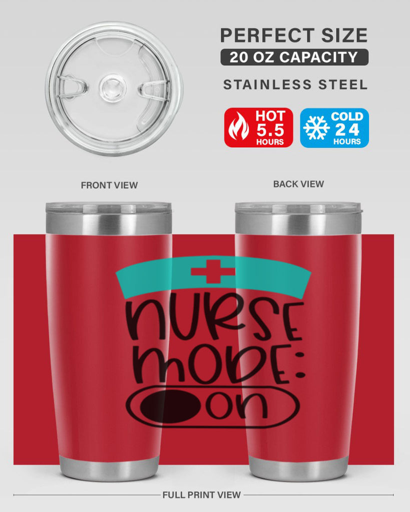 Nurse Mode On Style Style 103#- nurse- tumbler