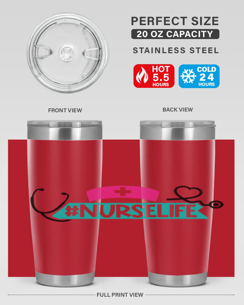 Nurselife Style Style 92#- nurse- tumbler