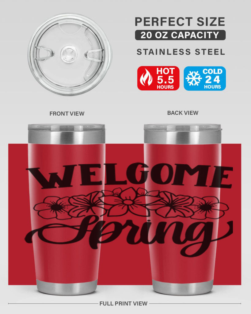 PNG_Welcome Spring396#- spring- Tumbler