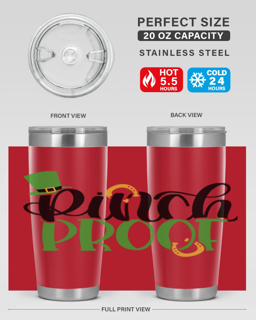 Pinch Proof Style 37#- St Patricks Day- Tumbler