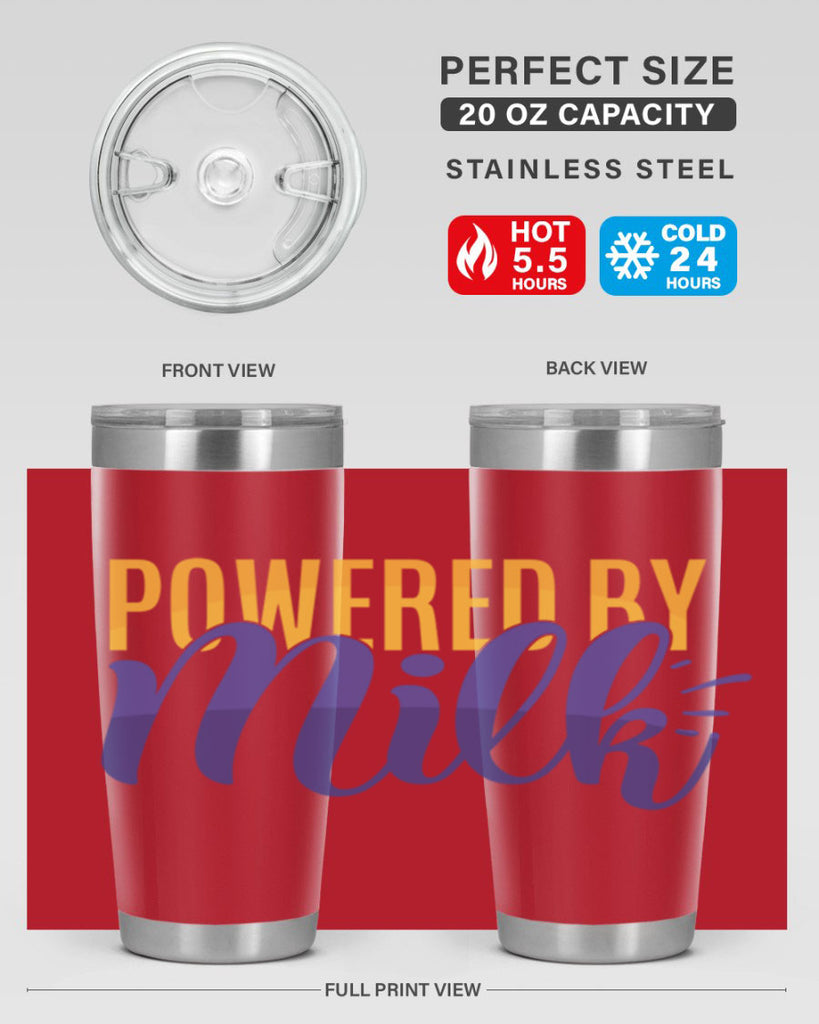 Powered By Milk Style 204#- baby- tumbler