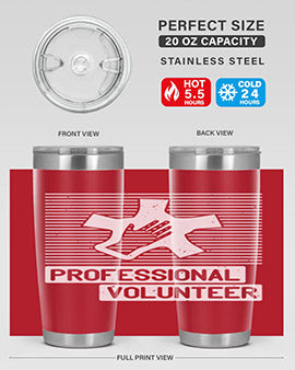 Professional Volunteer Style 36#- volunteer- Tumbler