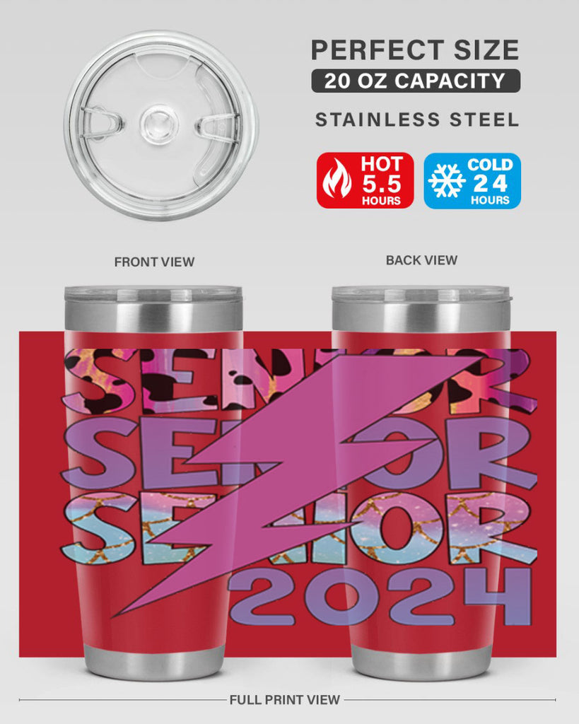 Senior 2024 15#- 12th grade- Tumbler