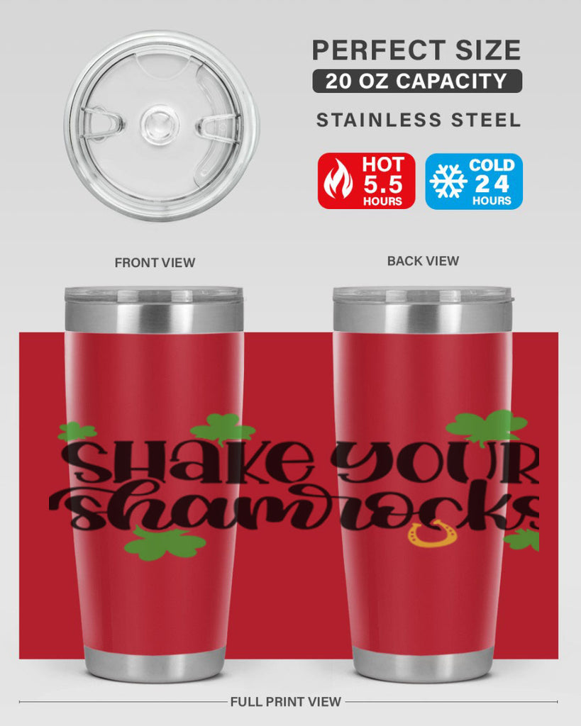 Shake Your Shamrocks Style 32#- St Patricks Day- Tumbler
