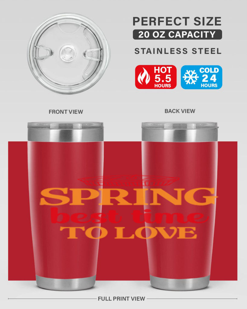 Spring best time to love 408#- spring- Tumbler