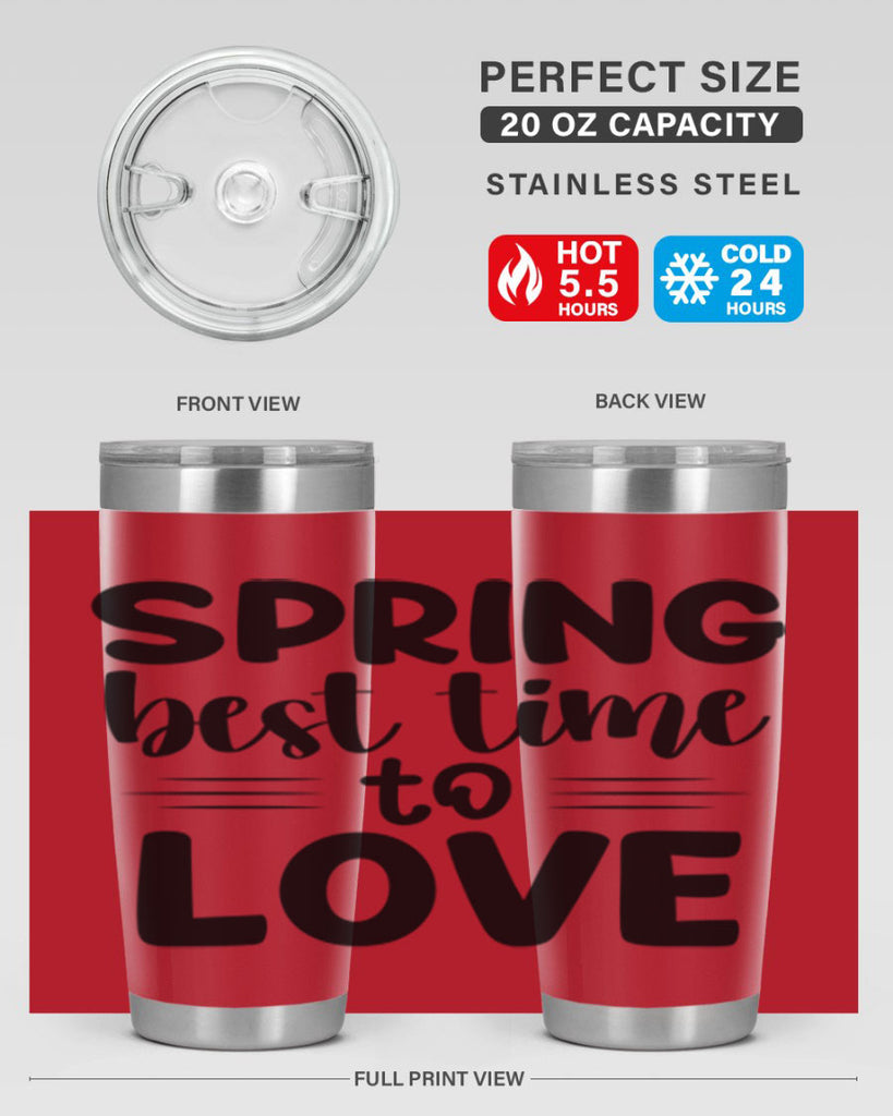 Spring best time to love 481#- spring- Tumbler