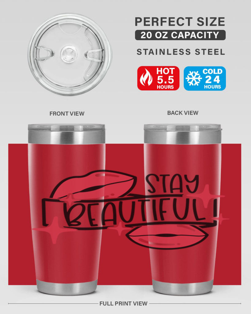 Stay Beautiful Style 19#- make up- Tumbler