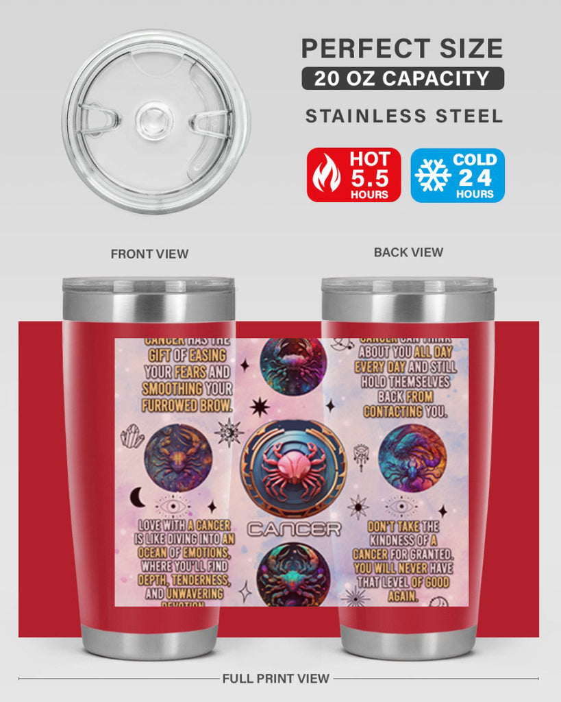 StraightCancer 470#- zodiac- Tumbler