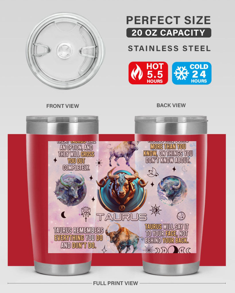 StraightTaurus 478#- zodiac- Tumbler