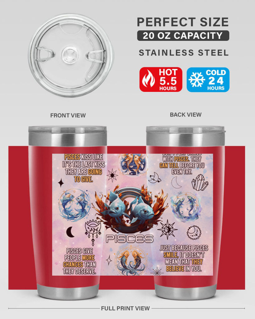 Straightpisces 475#- zodiac- Tumbler