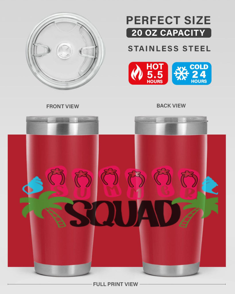 Summer Squad Style 22#- summer- Tumbler