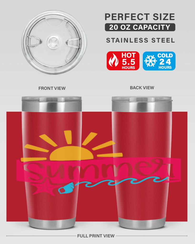 Summer Style 25#- summer- Tumbler