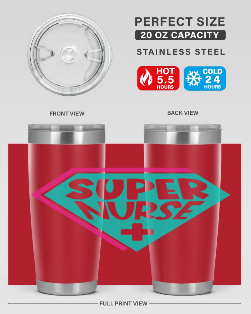 Super Nurse Style Style 25#- nurse- tumbler