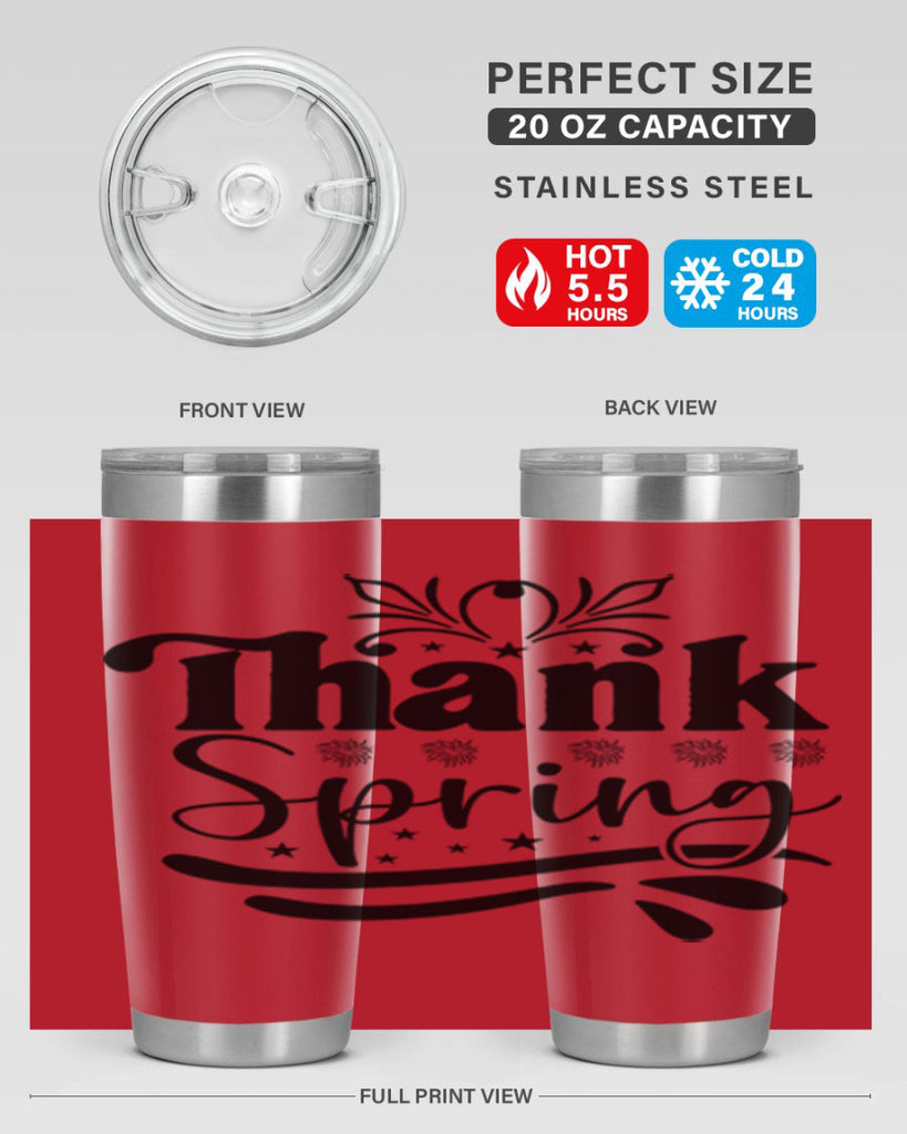 Thank Spring 526#- spring- Tumbler