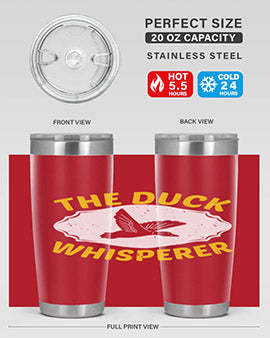 The DUCK Whisperer Style 16#- duck- Tumbler