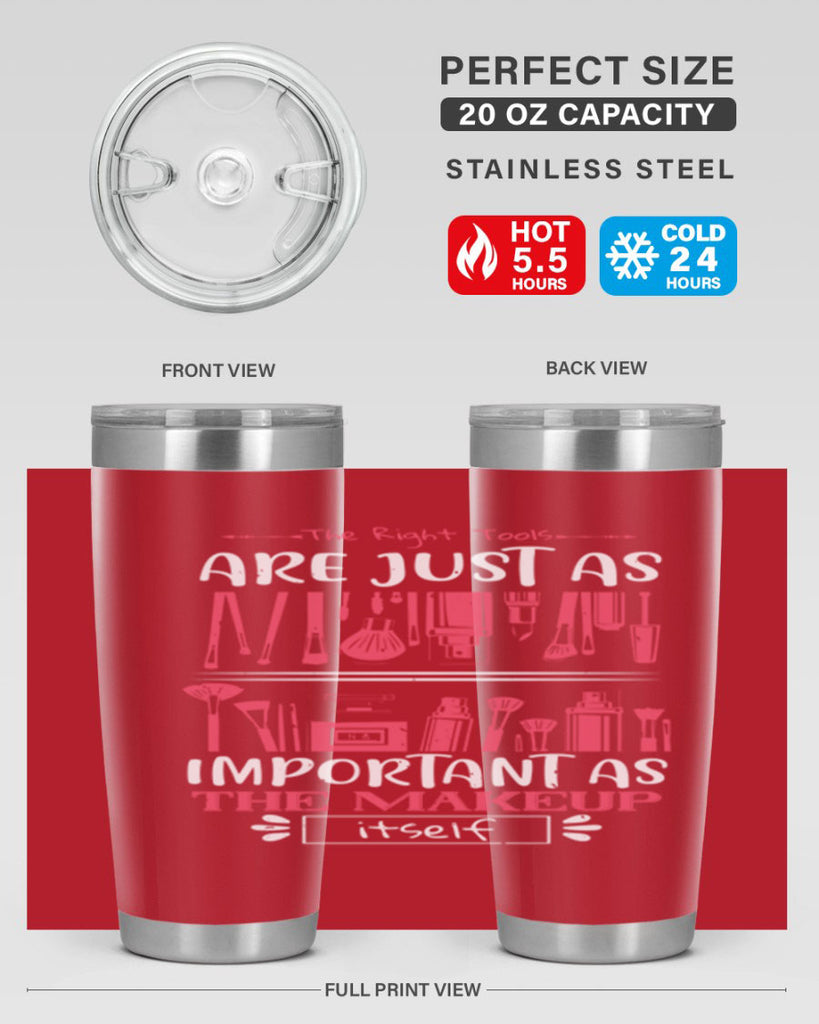 The right tools are just as important as the makeup itself Style 181#- make up- Tumbler