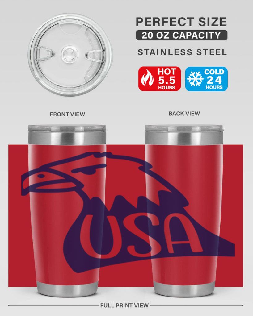 USA Style 180#- Fourt Of July- Tumbler
