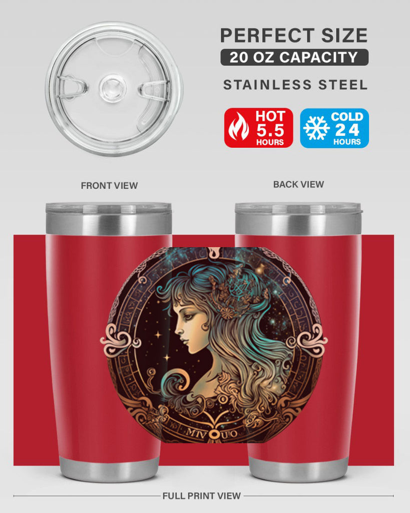 Virgo 526#- zodiac- Tumbler