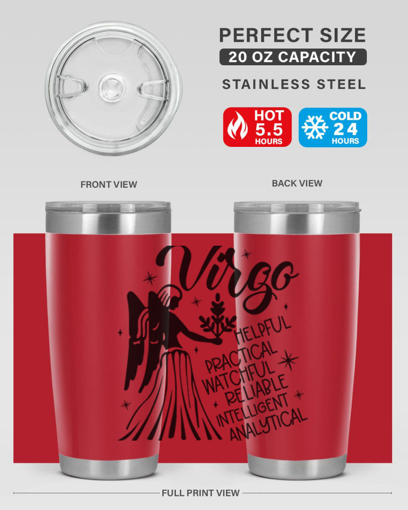 Virgo 533#- zodiac- Tumbler