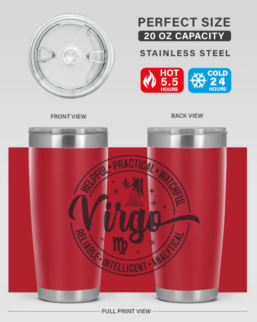 Virgo 535#- zodiac- Tumbler