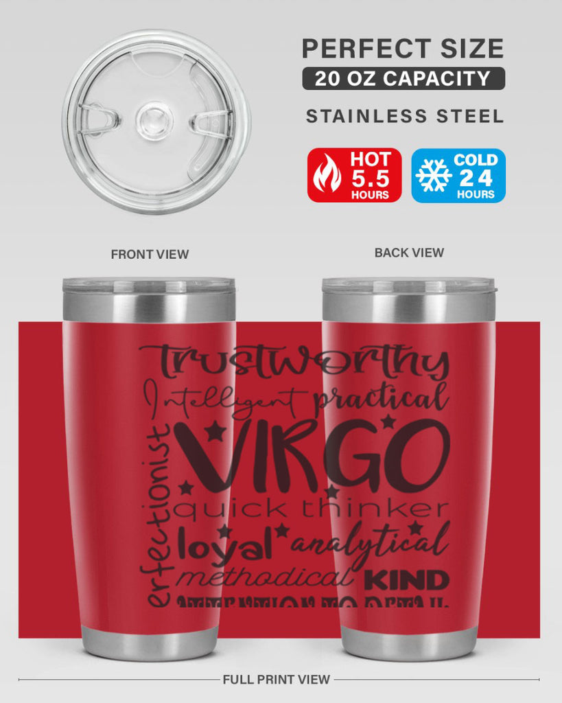Virgo 574#- zodiac- Tumbler