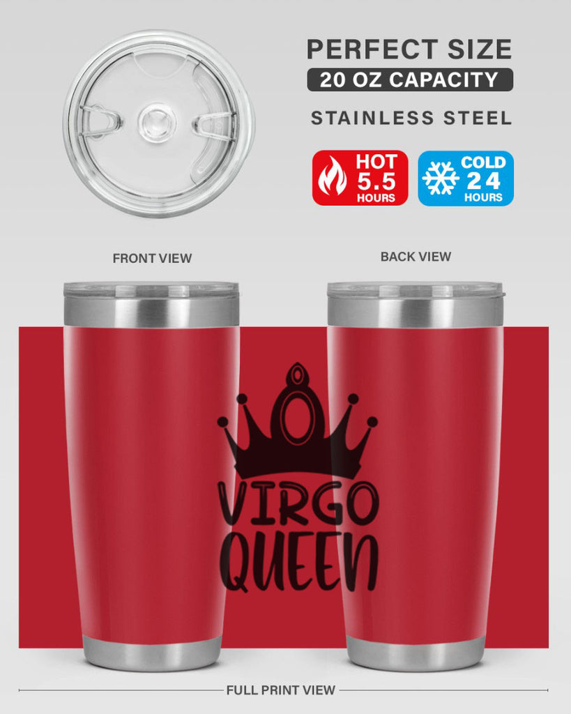 Virgo queen 539#- zodiac- Tumbler