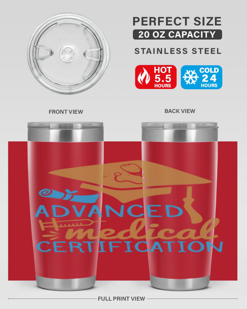 advanced medical certification Style 50#- medical- tumbler
