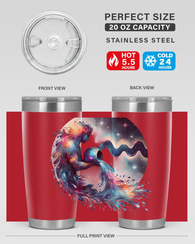 aquarius 88#- zodiac- Tumbler
