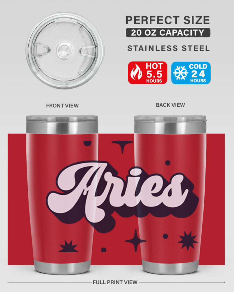aries 133#- zodiac- Tumbler