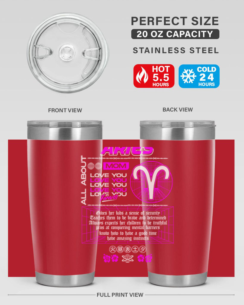 aries 138#- zodiac- Tumbler