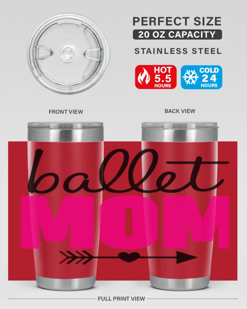 ballet mom 11#- ballet- Tumbler