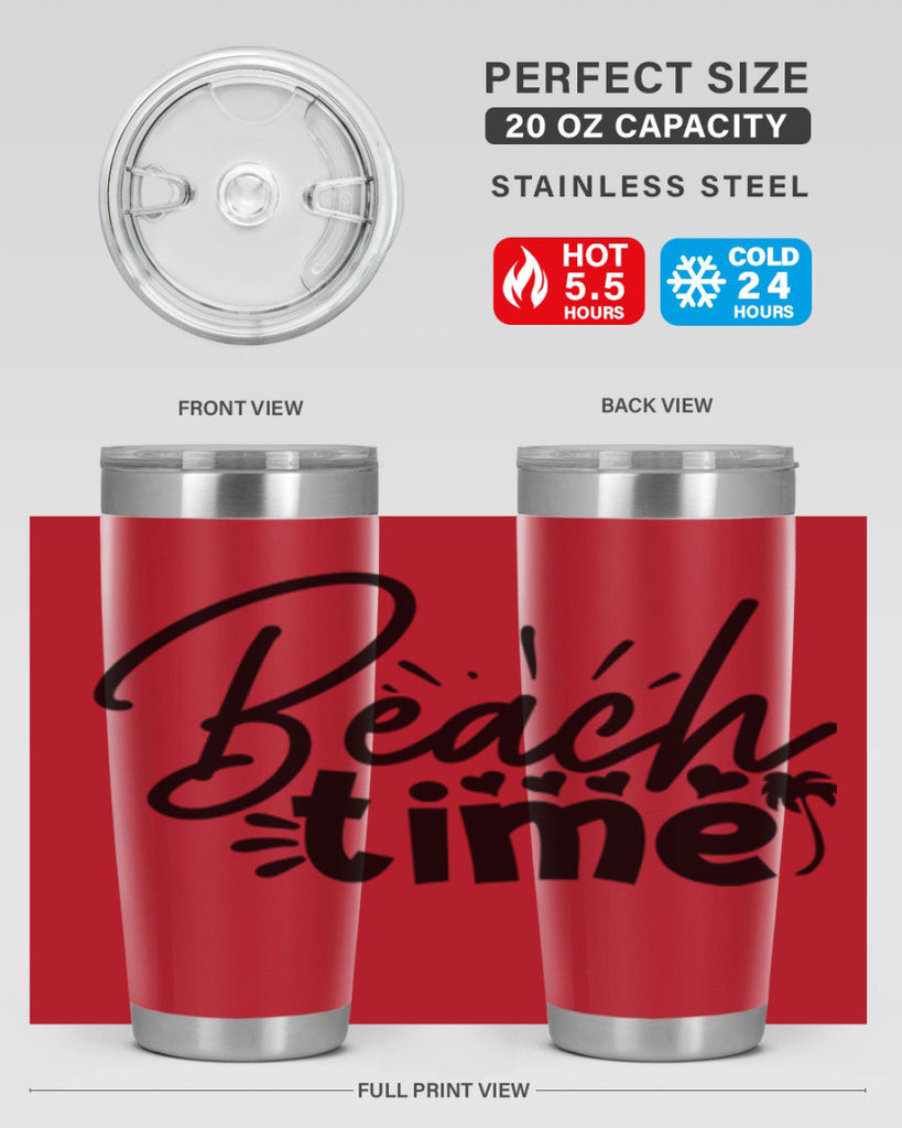 beach time Style 108#- summer- Tumbler